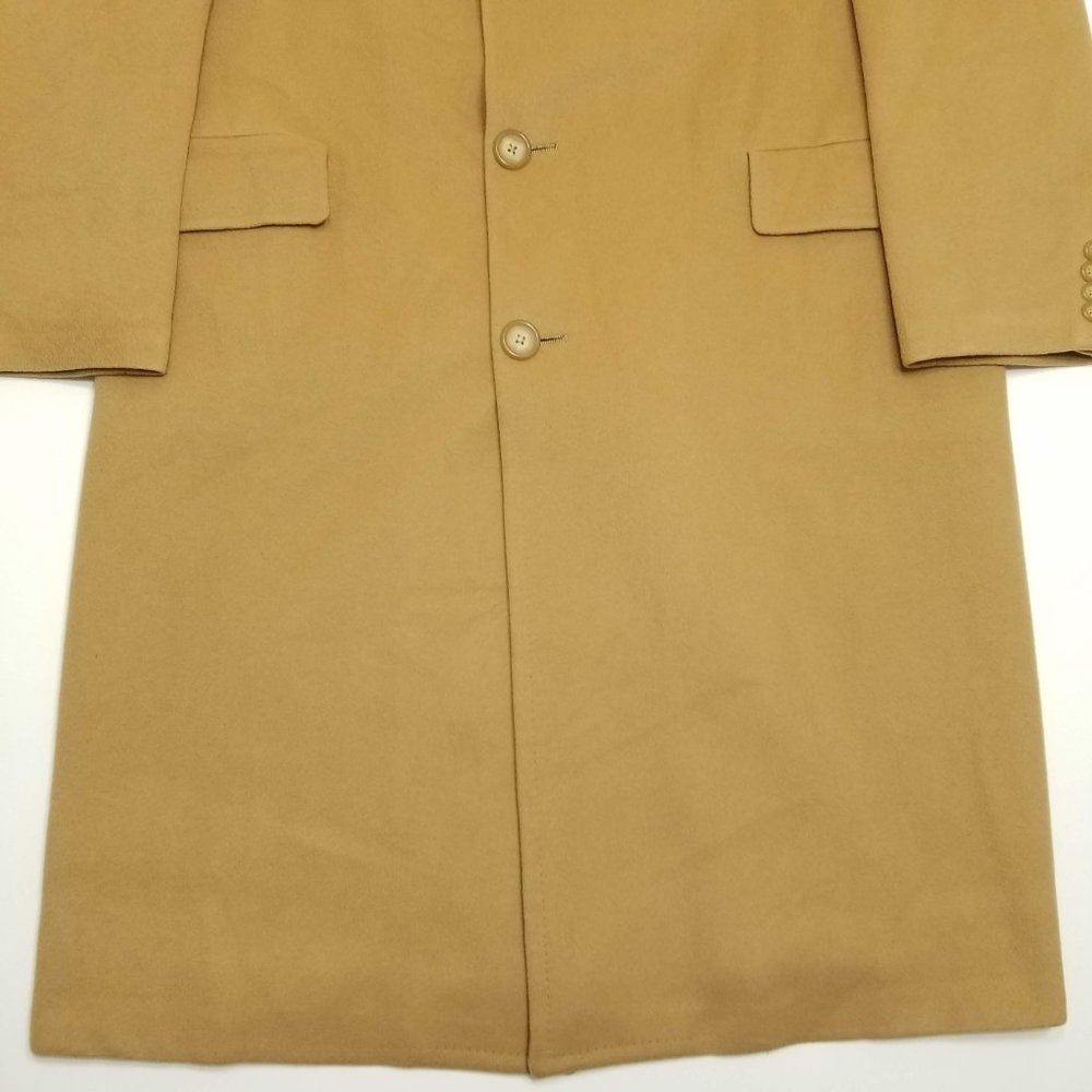 Hart Schaffner Marx Gold Trumpeter Dark Cashmere L - Picture 5 of 7